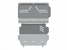 Защита картера и радиатора для Mitsubishi Pajero Sport II