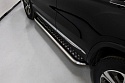 Пороги с площадкой 75х42 мм для Changan CS75 I Рестайлинг