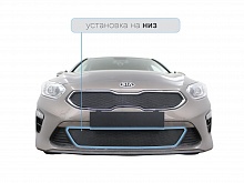 Защитная сетка радиатора низ для Kia Ceed III