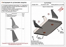 Защита топливного бака для Changan UNI-K