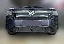 Комплект защитных сеток радиатора верх с камерой и низ 2 части для Volkswagen Teramont II (China Market)
