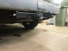 Фаркоп Leader с типом шара FC для Lexus LX II Рестайлинг