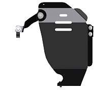 Защита редуктора для Kia Sorento III Prime Рестайлинг