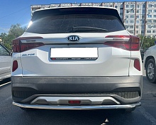 Защита заднего бампера d42 мм для Kia Seltos I