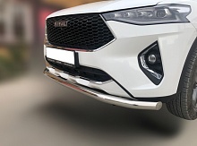 Защита переднего бампера с подгибами d60 мм для Haval F7x I