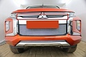 Защитная сетка радиатора верх 2 части для Mitsubishi L200 V Рестайлинг