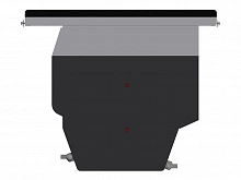 Защита картера и КПП для Toyota Vista V (V50)