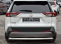 Защита заднего бампера d60 мм для Toyota RAV4 V (XA50)