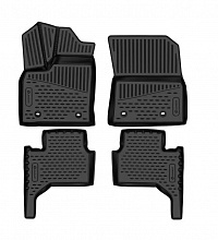 Коврики 3D в салон полиуретан 4шт для Lexus LX IV