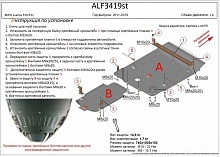 Защита АКПП для BMW 1 серии II (F20/F21)