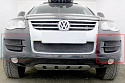 Защитная сетка радиатора боковые 4 части для Volkswagen Touareg I Рестайлинг