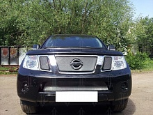 Защитная сетка радиатора низ для Nissan Pathfinder III Рестайлинг