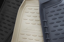 Коврики в салон полиуретан 5шт для Honda Odyssey II