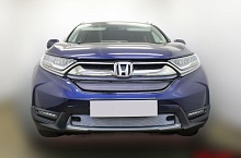 Комплект сеток chrome верх 2 части верх и низ с парктроником для Honda CR-V V