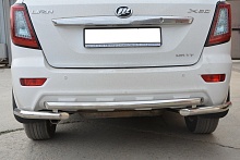 Защита заднего бампера угловая большая d53 мм для Lifan X60 I