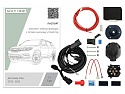 Комплект штатной электрики для фаркопа с блоком 7.1-7Pin для Geely Atlas I