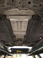 Защита выхлопной системы для Toyota Prius IV Рестайлинг (XW50)