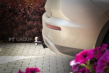 Фаркоп Pt group с типом шара E оцинкованный для Mitsubishi Outlander III Рестайлинг 2