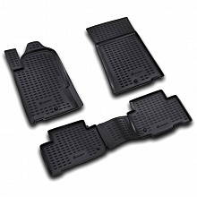 Коврики в салон полиуретан 4шт для SsangYong Rexton II