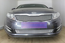 Комплект сеток chrome верх и низ для Kia Optima III