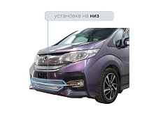 Защитная сетка радиатора низ для Honda Stepwgn V