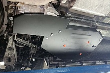 Защита топливного бака и редуктора заднего моста (2части) для Kia Sorento III Prime Рестайлинг