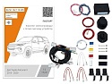 Комплект штатной электрики для фаркопа с блоком 7.2-13Pin для Toyota Fortuner II