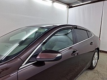 Дефлекторы окон с хром накладками 2D 6 шт (для рынка USA) для Chevrolet Malibu IX