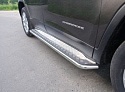 Пороги с площадкой 42,4 мм для Jeep Cherokee V (KL) Рестайлинг