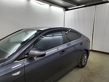 Дефлекторы окон 2D 6 шт для Hyundai Solaris II Рестайлинг