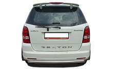 Защита заднего бампера d60 мм для SsangYong Rexton II
