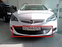 Защитная сетка радиатора для Opel Astra J Рестайлинг