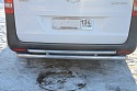 Защита заднего бампера двойная d60/42 мм для Mercedes-Benz Vito III (W447)