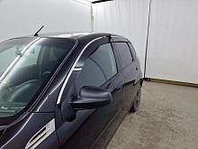 Дефлекторы окон 2D с хром накладками 6 шт. для Chevrolet Aveo I Рестайлинг