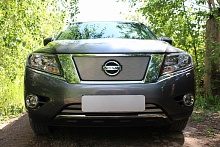Защитная сетка радиатора верх для Nissan Pathfinder IV