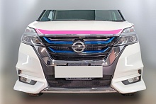 Комплект сеток black верх и низ для Nissan Serena V (C27)