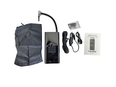 Компрессор портативный 3 в 1 (насос, фонарик, Powerbank)