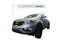 Защитная сетка радиатора центр для Kia Sportage III Рестайлинг