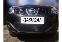 Защитная сетка радиатора для Nissan Qashqai I Рестайлинг