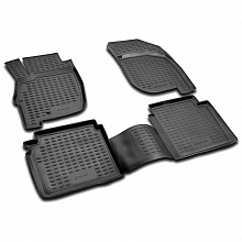 Коврики в салон полиуретан 4шт для Mitsubishi Galant IX Рестайлинг 2