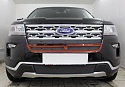 Зимняя заглушка радиатора к съемной сетке верх (2 части) для Ford Explorer V Рестайлинг 2
