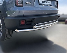 Защита заднего бампера двойная d60/42 мм для Haval Dargo