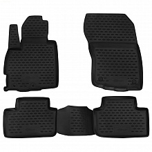 Коврики в салон полиуретан 4шт для Mitsubishi ASX I Рестайлинг
