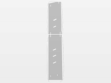 Защита топливопровода (2 части) для JAC JS6