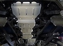 Защиты комплект (радиатор, картер, КПП, РК, бак) для Infiniti QX80 I Рестайлинг 3