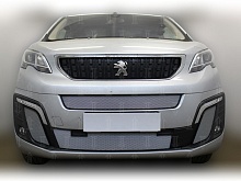 Комплект сеток chrome боковые 2 части, центр и низ 2 части для Citroen SpaceTourer I