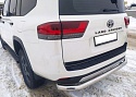 Защита заднего бампера d76 мм для Toyota Land Cruiser 300 Series
