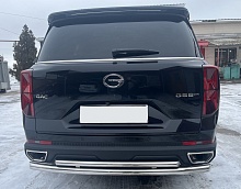 Защита заднего бампера двойная d60/42 мм для GAC GS8 II