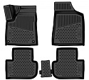 Коврики 3D в салон полиуретан 4шт для Kia Forte III