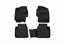 Коврики 3D в салон полиуретан 4 шт для Lifan X70 I